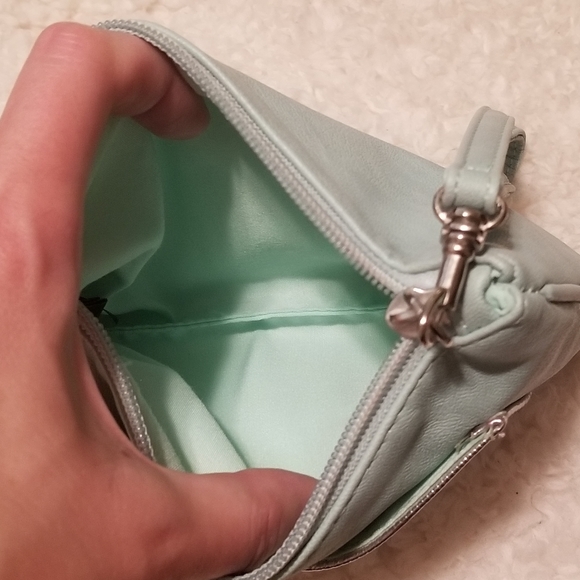 Express Mint Green Wristlet - Picture 2 of 2